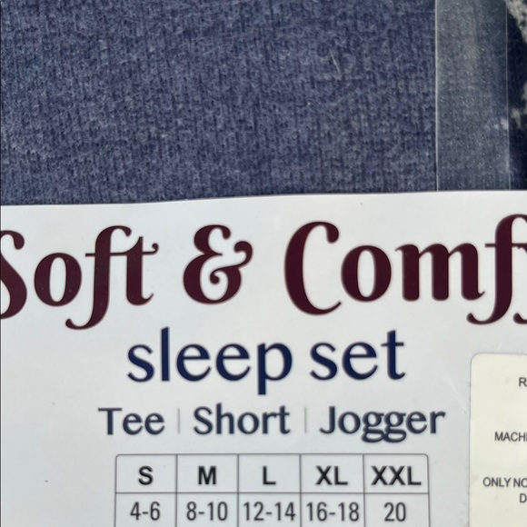 32 Degrees Women's Pajama Set - Navy with White Stars xL-NWT - Picture 7 of 7